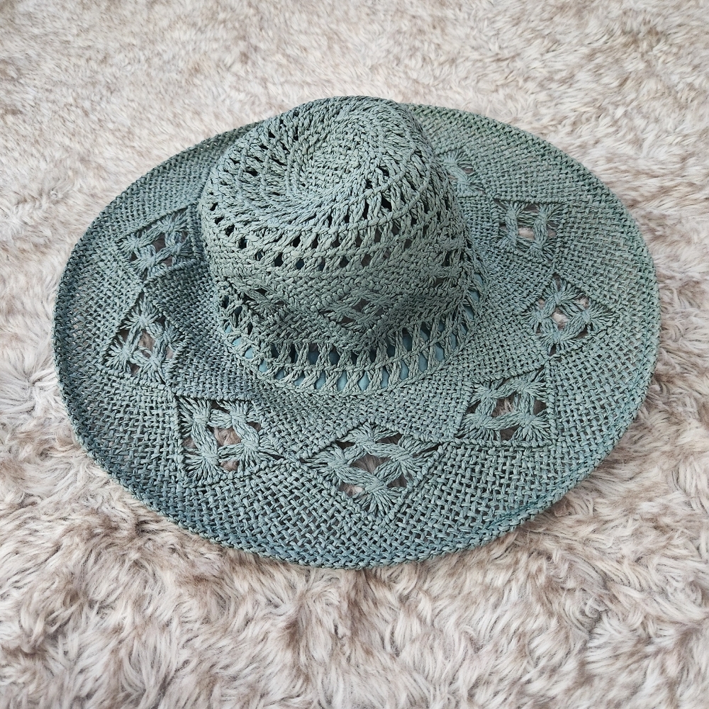 Ale By Alessandra‎ Floresta Sun Hat In Teal